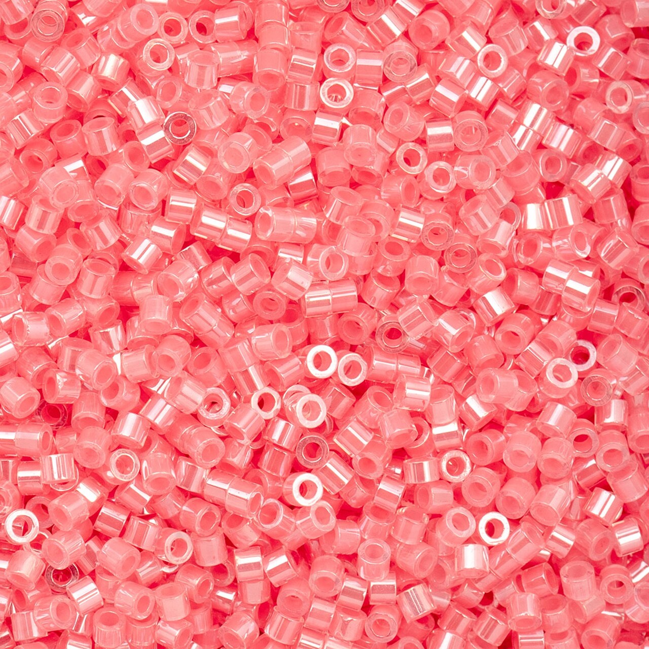 John Bead Colored Lined Cylin Beads 11/0 Glass Cylindrical Seed Beads, 25g